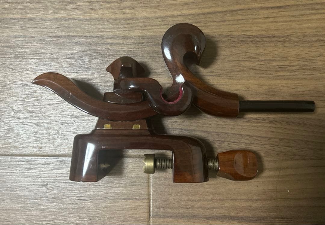 ヘラブナ釣り【竿春きよ志作】竿掛け玉の柄、玉網、【夢釣】万力セット