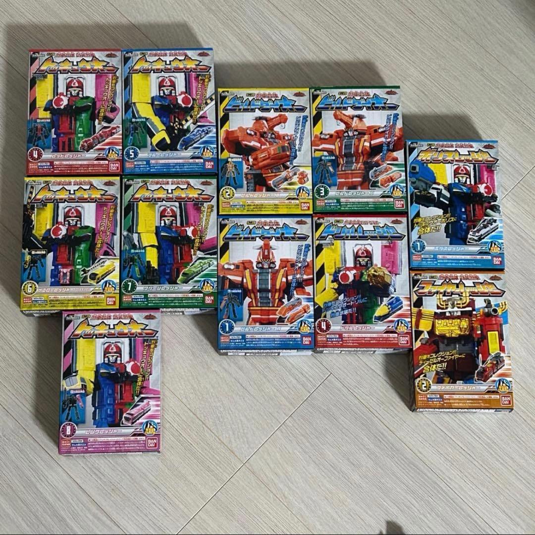 トッキュウジャー トッキュウオー ビルドダイオー ミニプラ 11種セット