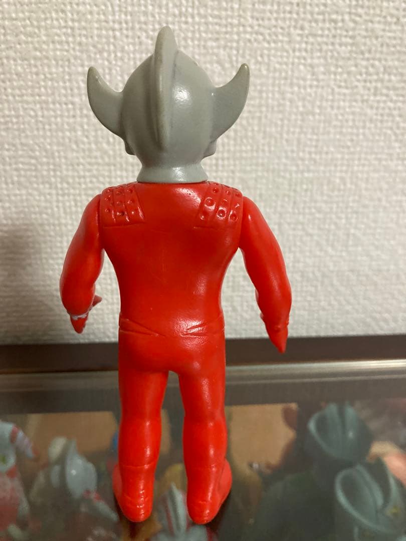 無版権　ウルトラマンタロウ　パチ　ソフビ　当時物