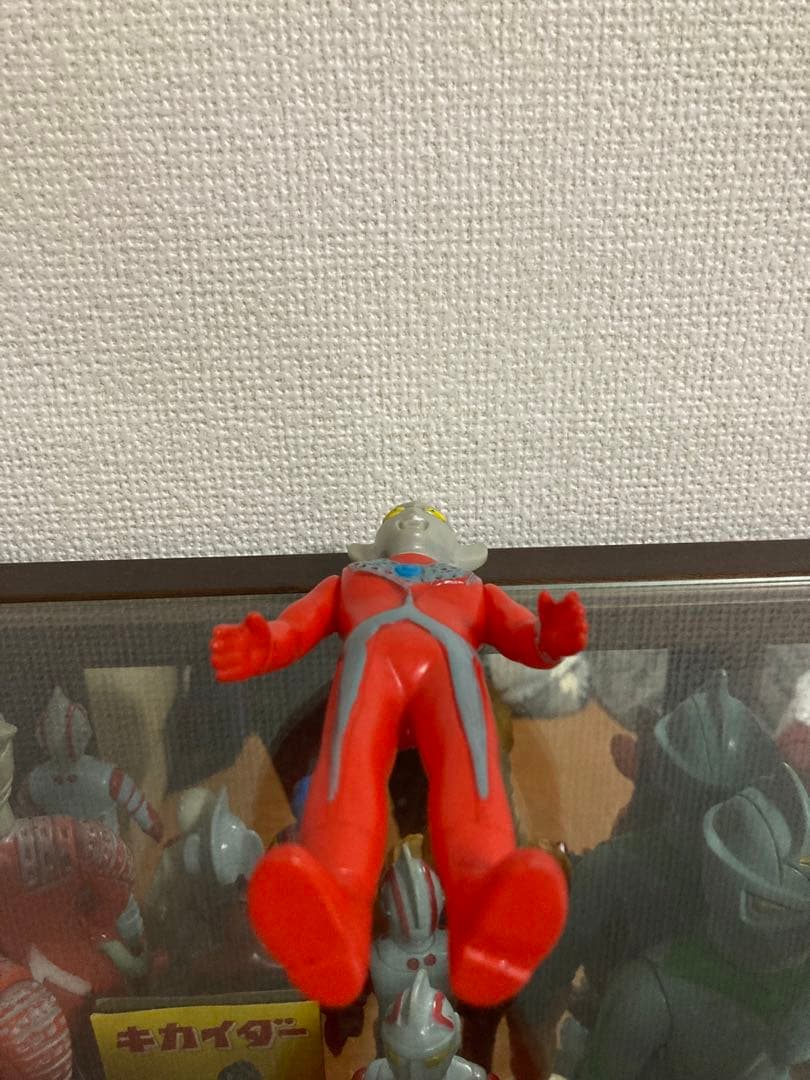 無版権　ウルトラマンタロウ　パチ　ソフビ　当時物