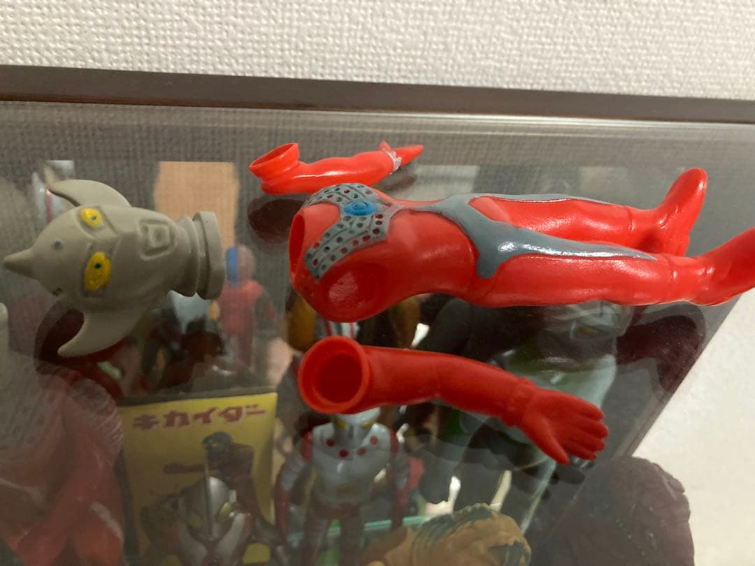 無版権　ウルトラマンタロウ　パチ　ソフビ　当時物