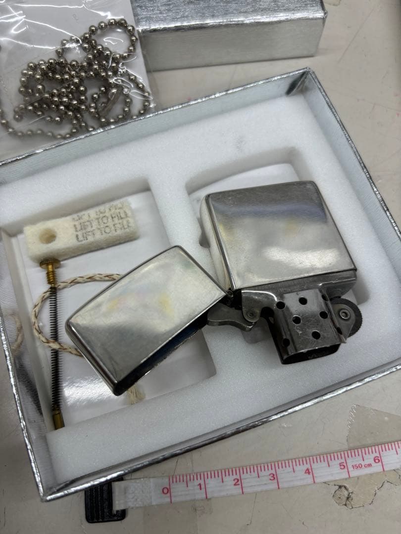 B4987 ジッポ オイルライター 1999年　ネックレス付き