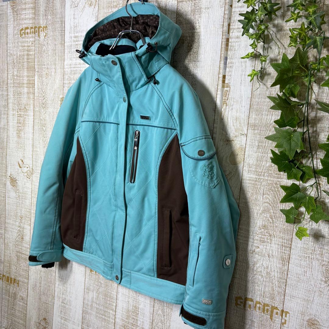 フェニックス　スキーウェア　上着　上だけ　M サックスブルー　スノボードウェア