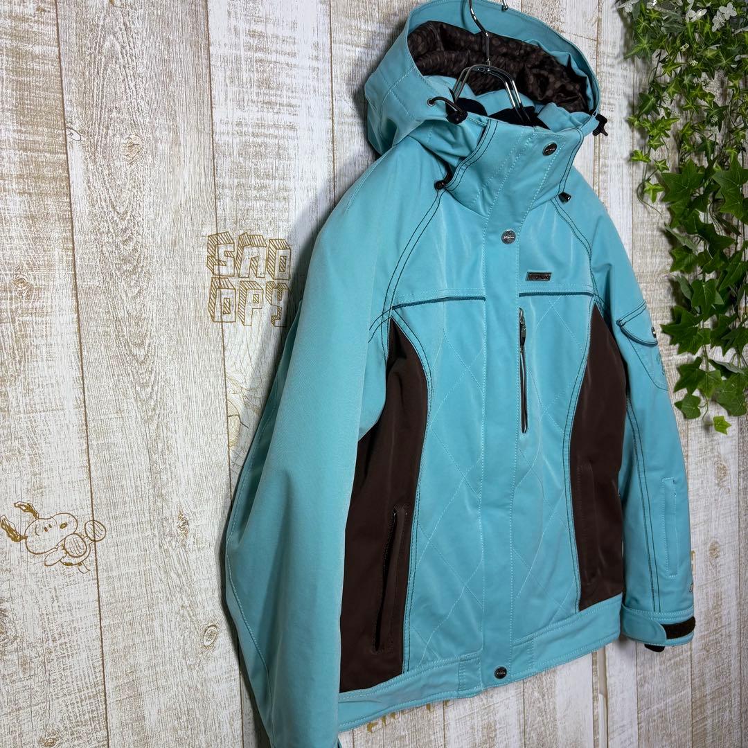 フェニックス　スキーウェア　上着　上だけ　M サックスブルー　スノボードウェア