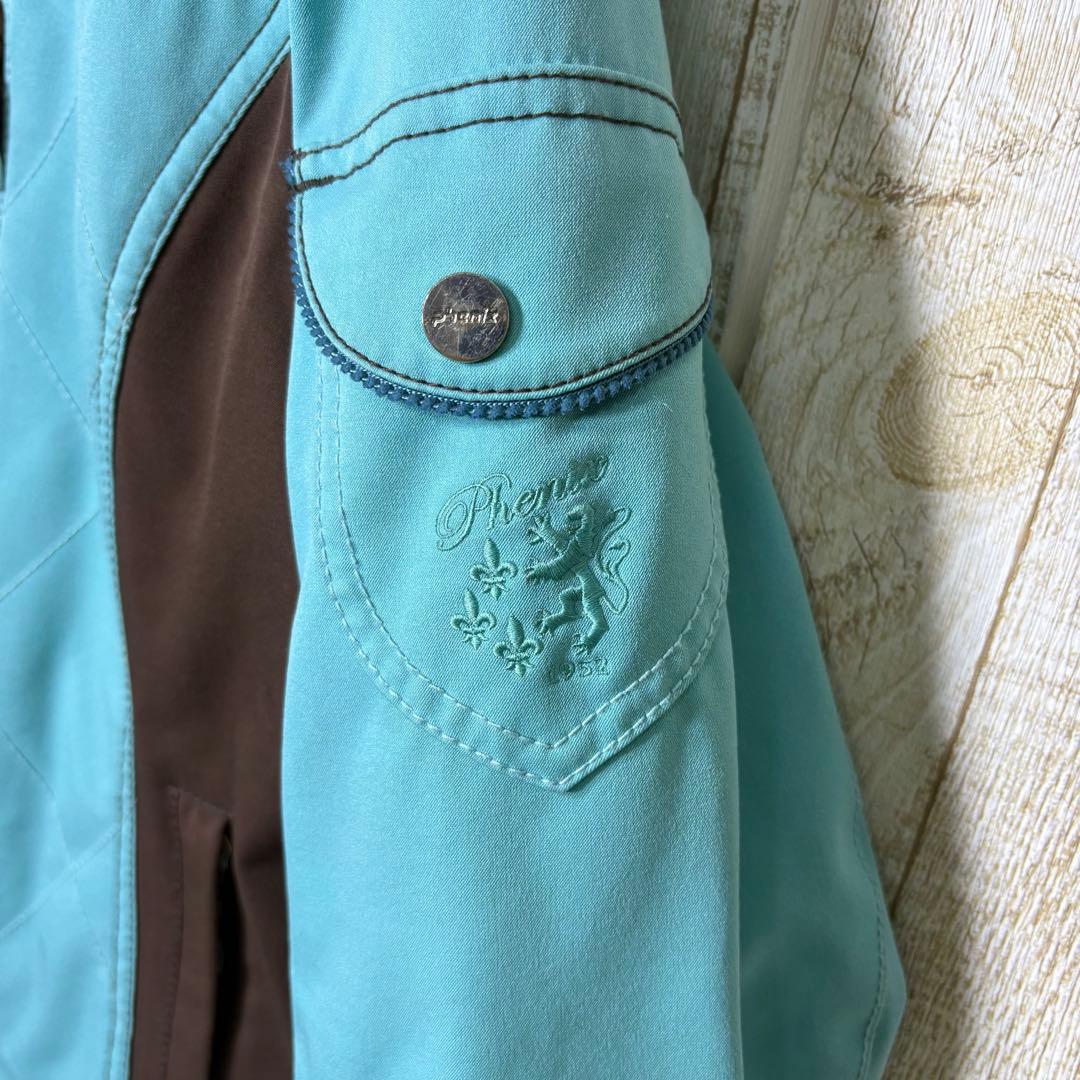 フェニックス　スキーウェア　上着　上だけ　M サックスブルー　スノボードウェア