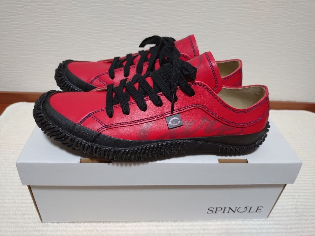 広島東洋カープ✕スピングル コラボシューズ Mサイズ 25.5cm（スニーカー）