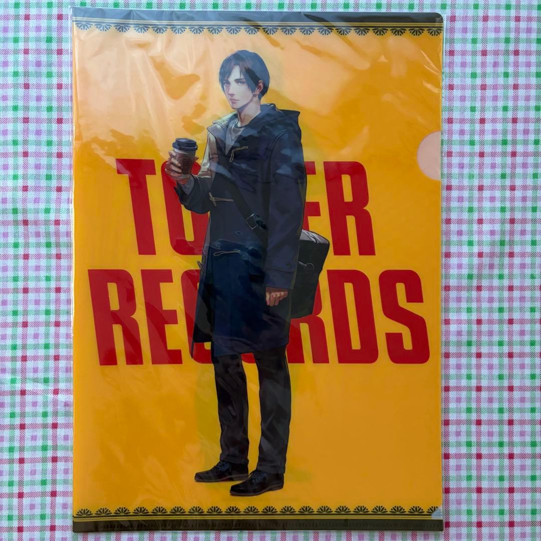 未開封 囚われのパルマ タワーレコード クリアファイル3枚セット チアキ ハルト