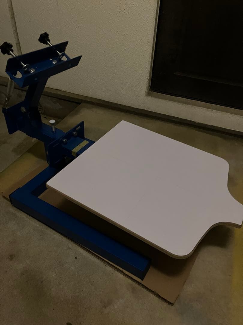 シルクスクリーン印刷台 印刷機Tシャツプリンター プリント台 調整機能付き