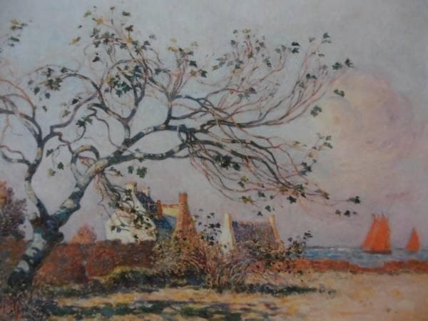 Puigaudeau、FIGUIER、希少画集画、新品額装付