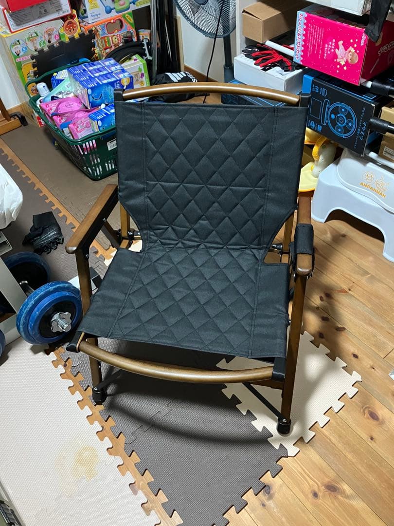 waqフォールディングチェア　2脚セット