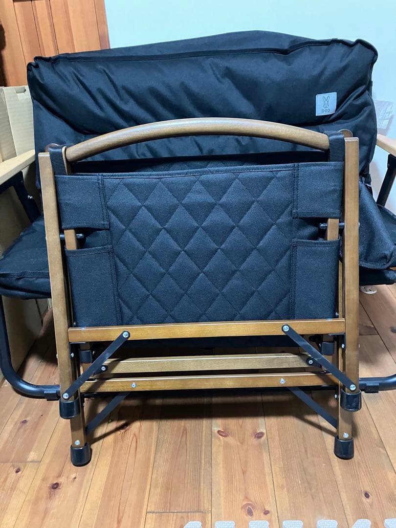 waqフォールディングチェア　2脚セット