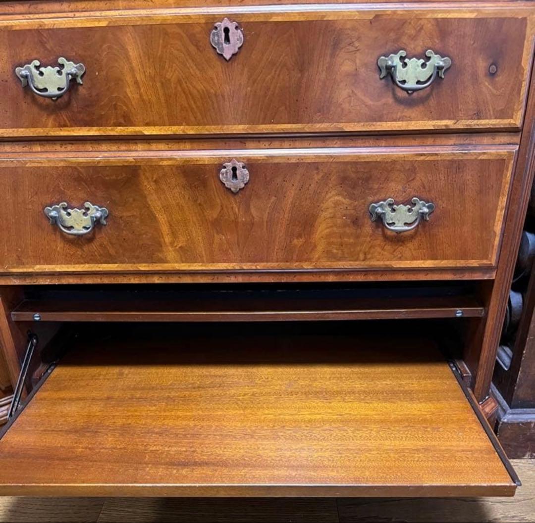 英国アンティーク　木製チェスト