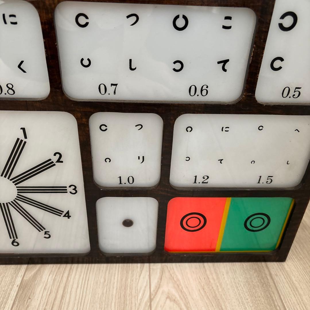 昭和　レトロ　ヴィンテージ　アンティーク　古道具　視力検査　視力検査機　古物