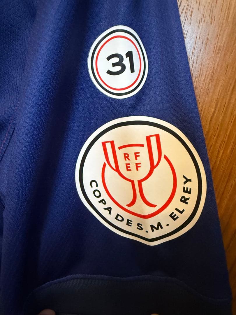 バルセロナ　ペドリ　国王杯優勝記念ユニフォーム