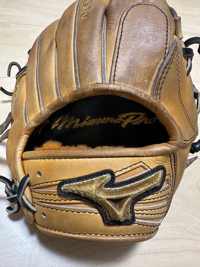 Mizuno Pro 硬式用オーダーグラブ　内野手用 坂本型　波賀ジャパン