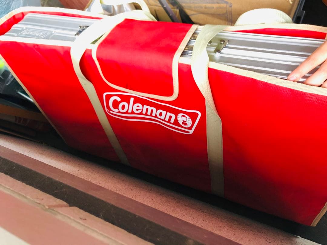 荻*ン様 Coleman ピクニックテーブル　ビーチパラソル