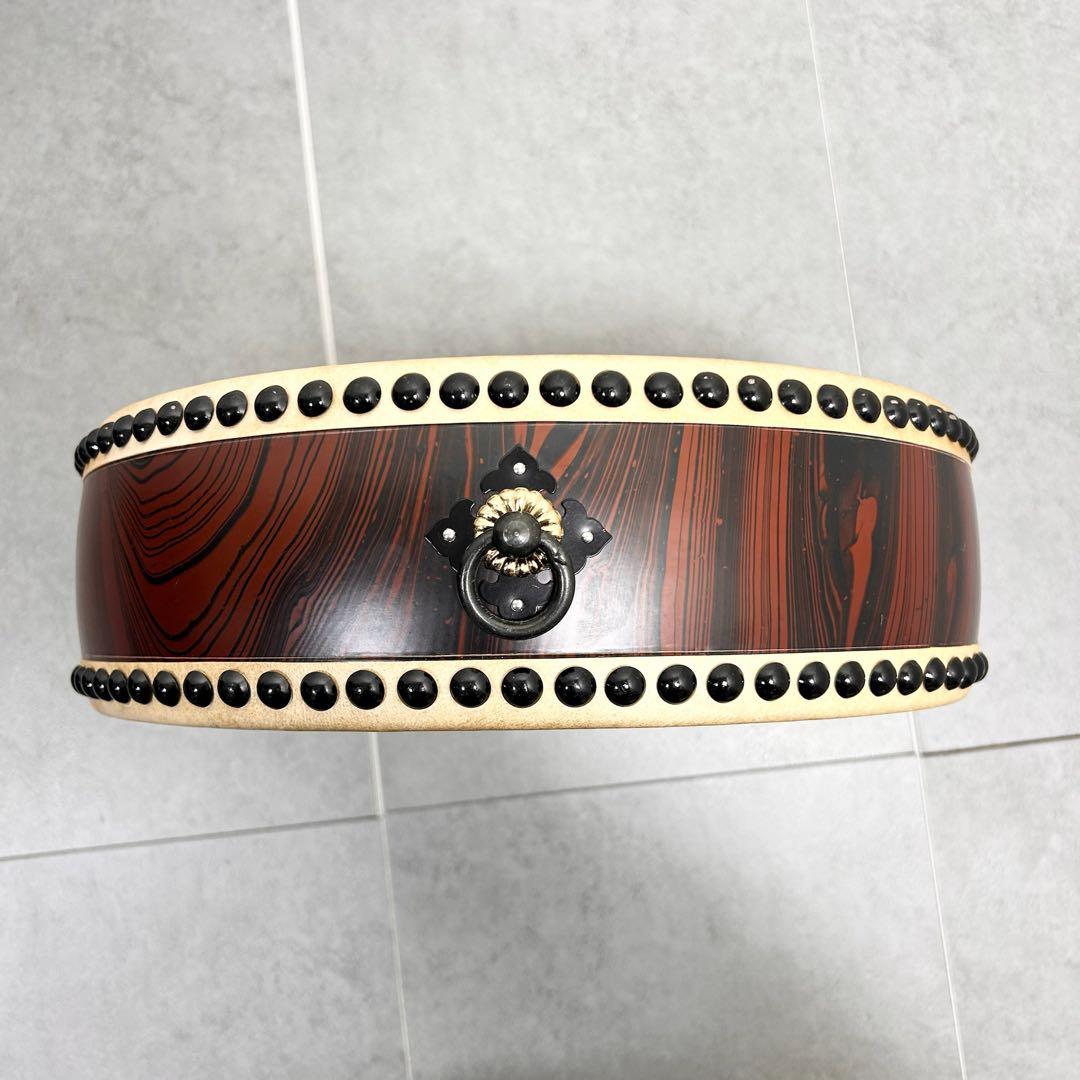 全音 鋲留太鼓 ZHS-13 和太鼓 バチ付き