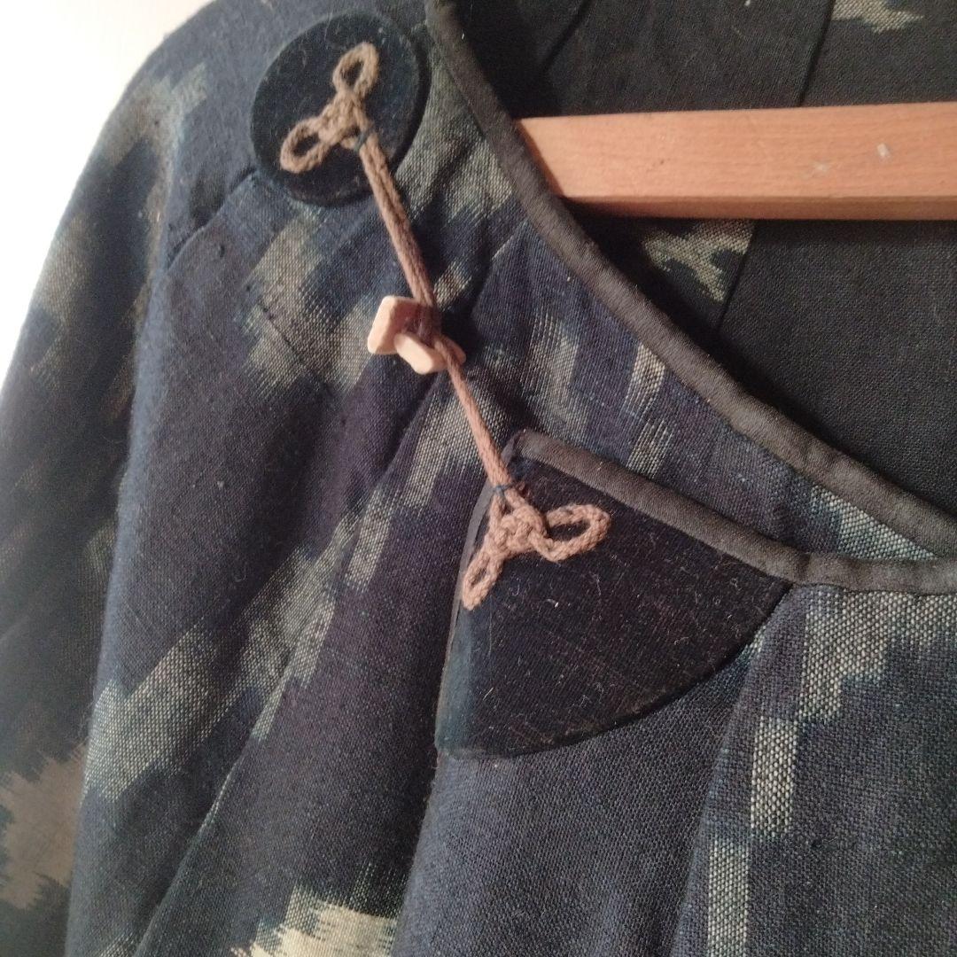 古布　古裂　 綿絣　引廻し　合羽　襤褸