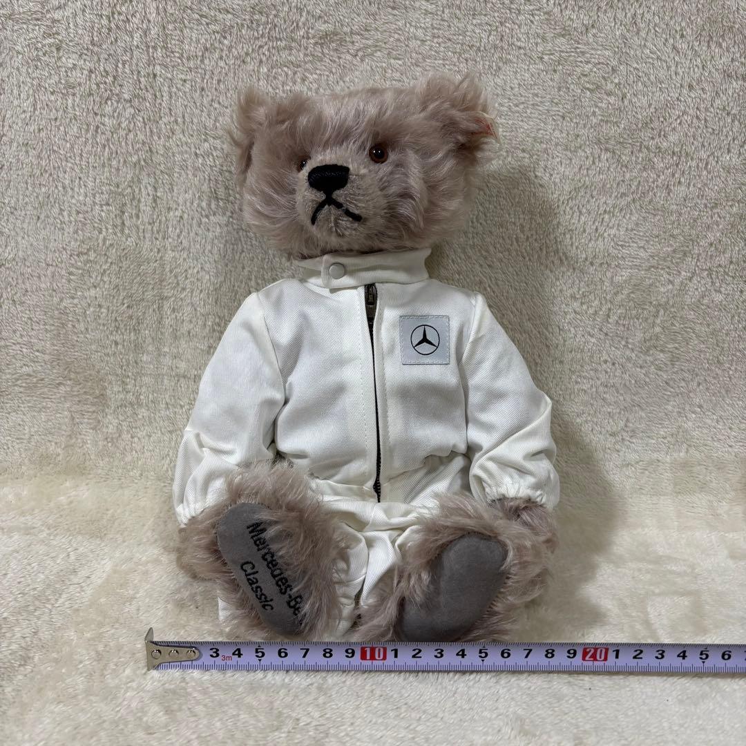 【限定品】Steiff シュタイフ ベンツ コラボ ベア 白タグ 赤文字