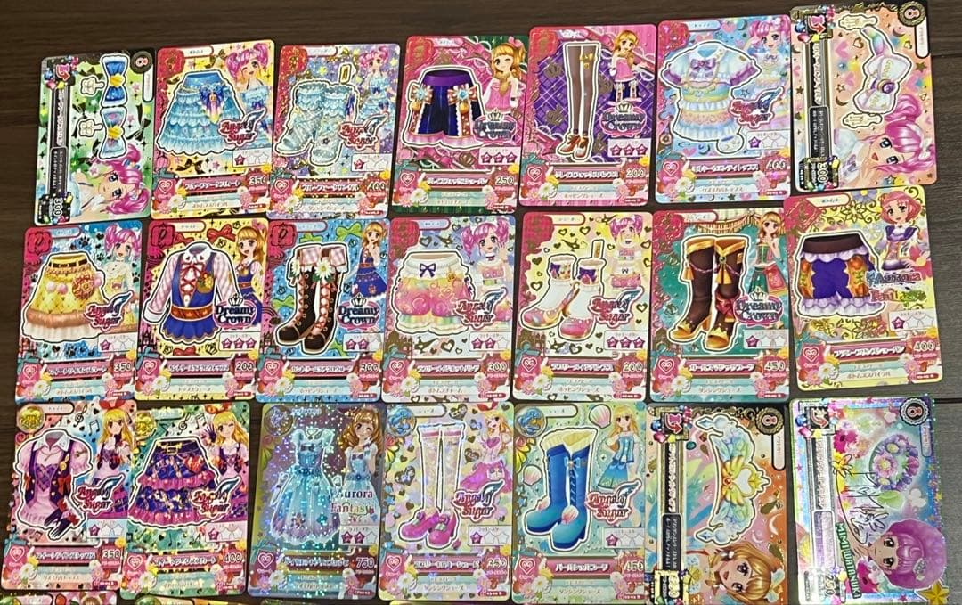 アイカツ！ PR、R、N、サイン入りカード等155枚セット カードバインダー付き