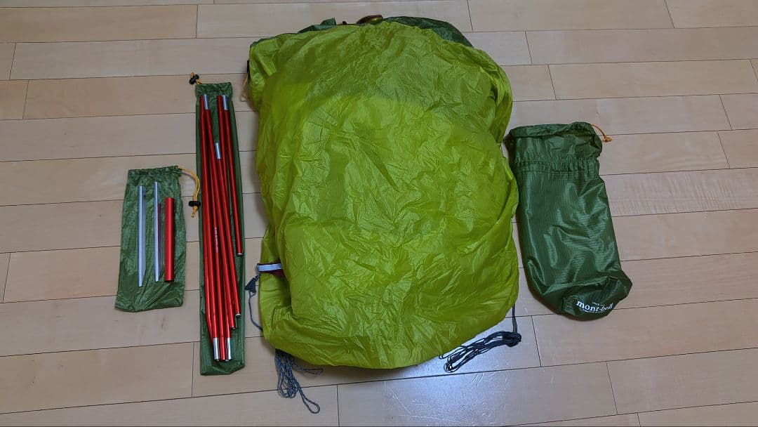 テント・タープ mont-bell U.L. Mono Frame Shelter