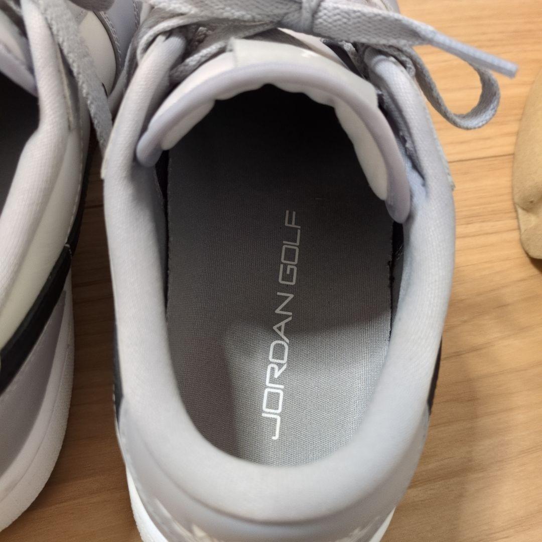 NIKEAir Jordan 1 　ゴルフスニーカー　ウルフグレー