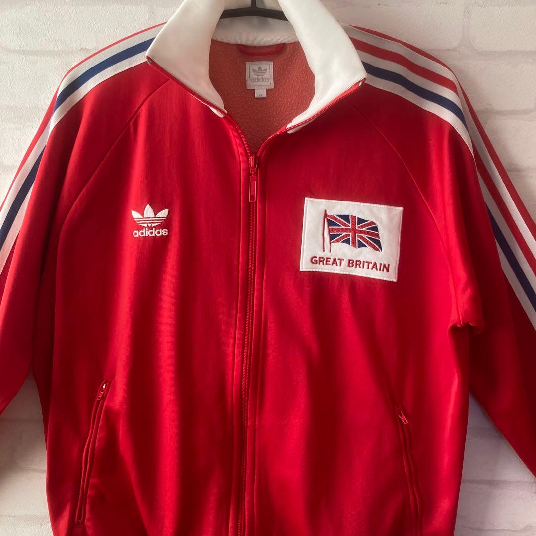 adidas GREAT BRITAIN ウォームアップジャケット
