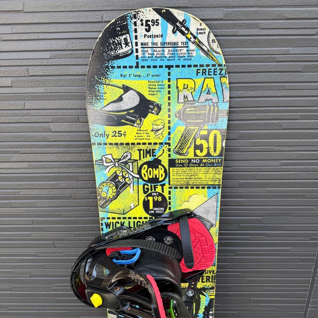 NITRO Demand 146cm Salomonビンディングセット