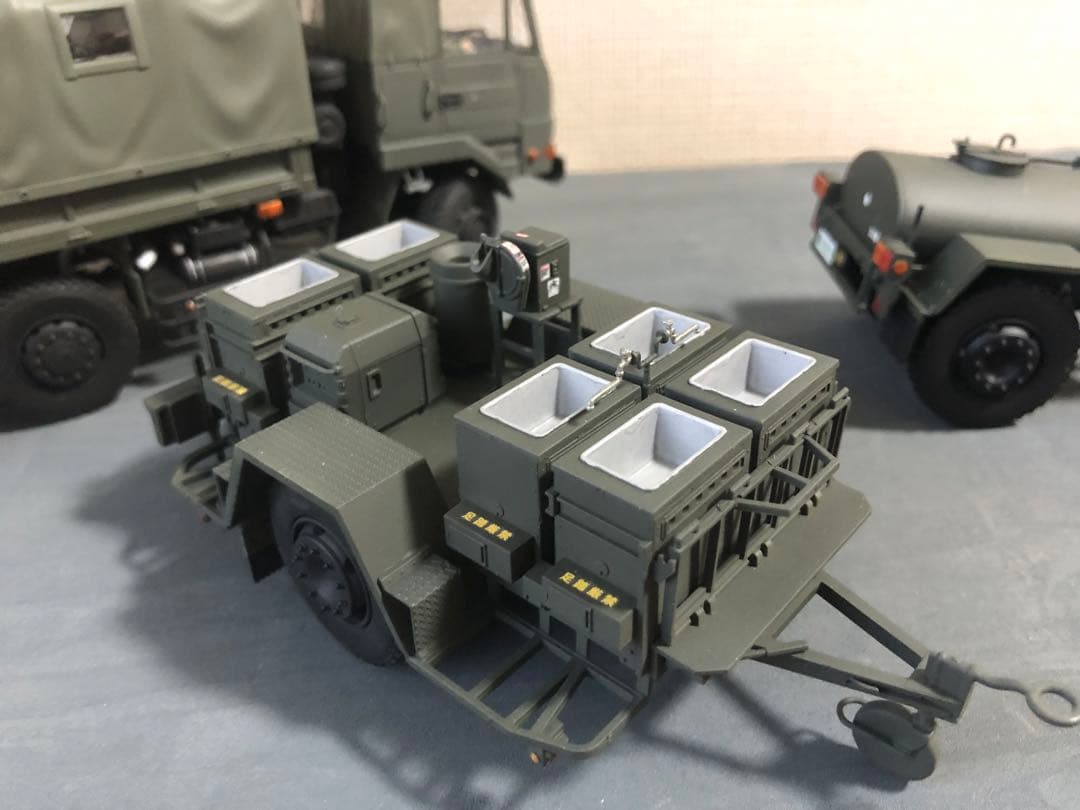 陸上自衛隊　73式大型トラック　プラモデル