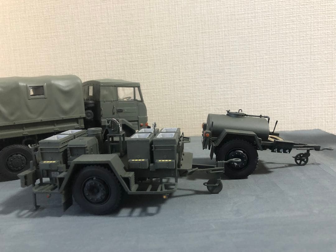 陸上自衛隊　73式大型トラック　プラモデル