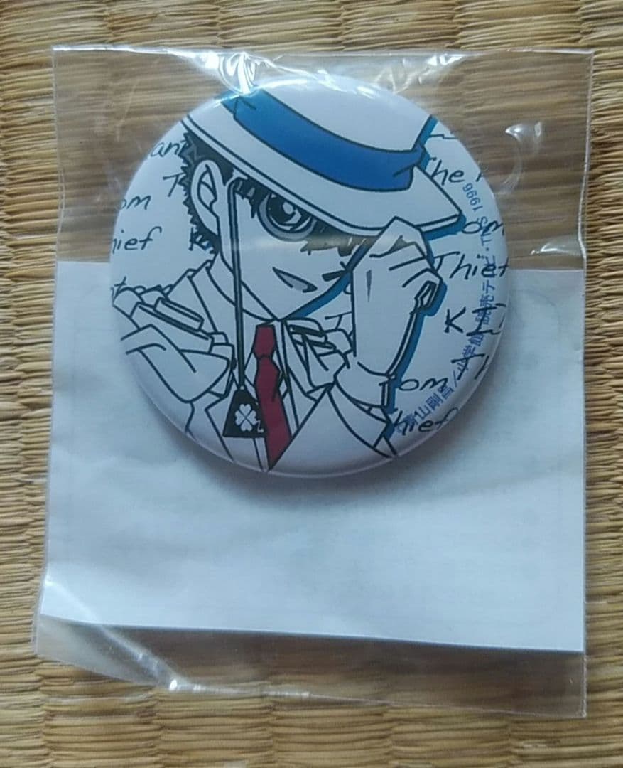 【値下げ中】【匿名配送】名探偵コナン 怪盗キッド 缶バッジ レア