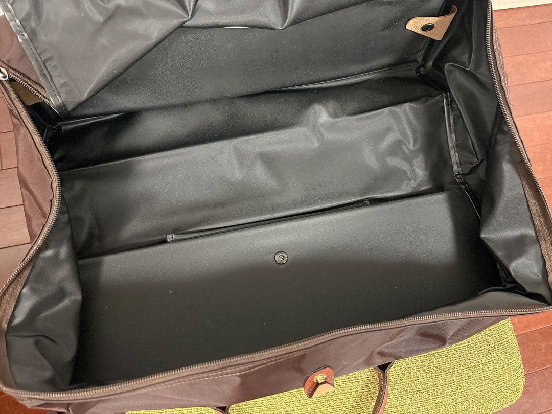 【レア・美品】ロンシャン折りたたみキャリーオンバッグ47×36×15 旅行・出張