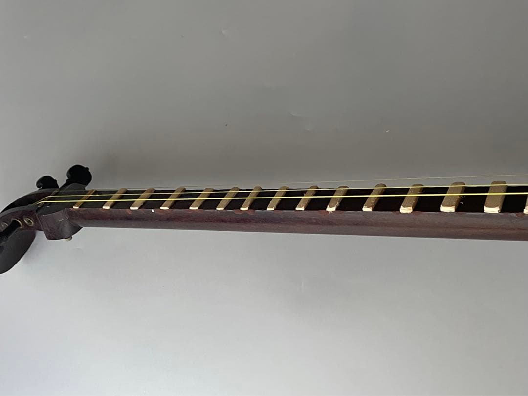 レア　フレット付　三味線