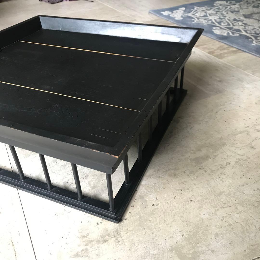 スリランカ製家具2　サイドボード、座卓