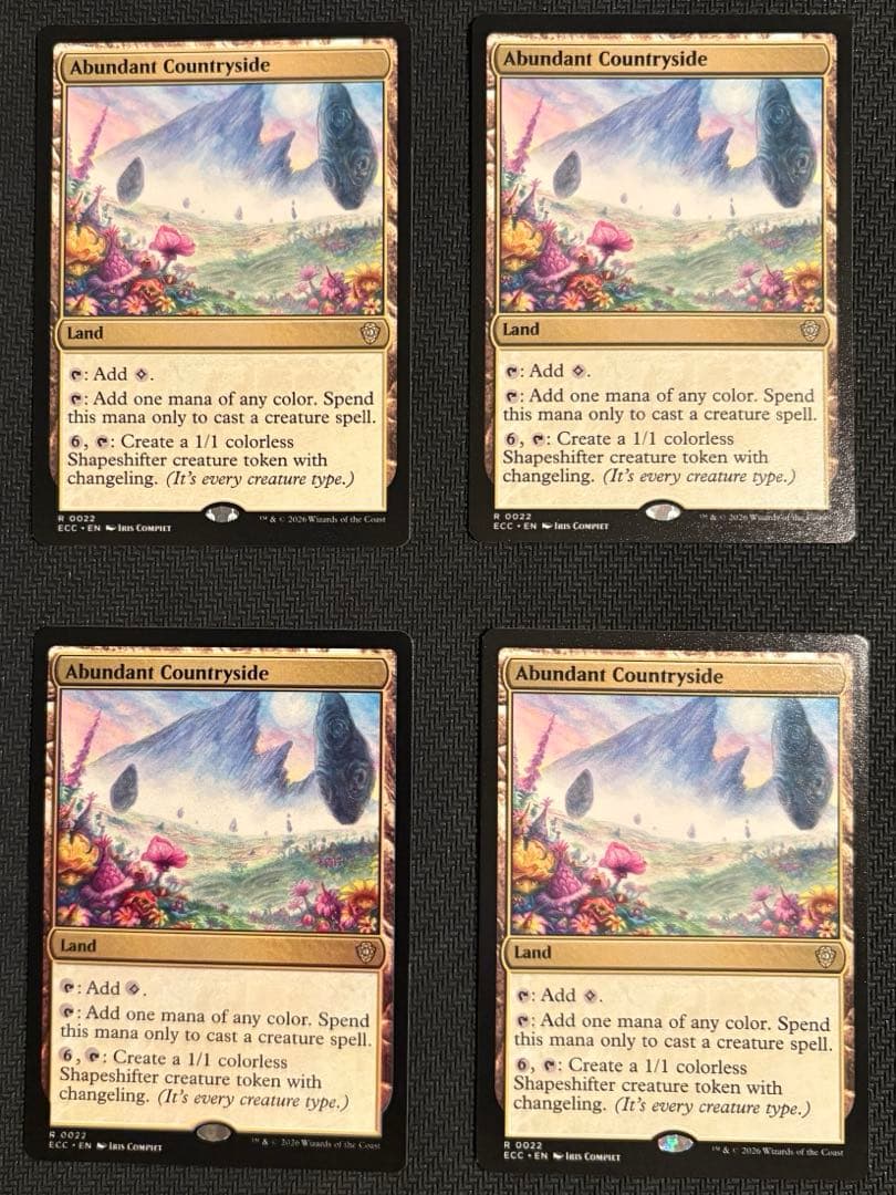 Abundant Countryside 4枚セット ②