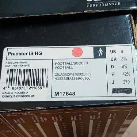 シューズ adidas Predator IS HG 27cm