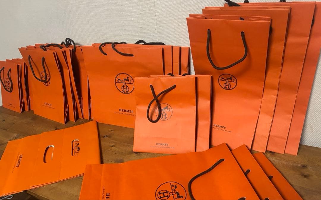 エルメス ショッパー まとめてどうぞ ショップ袋 紙袋
