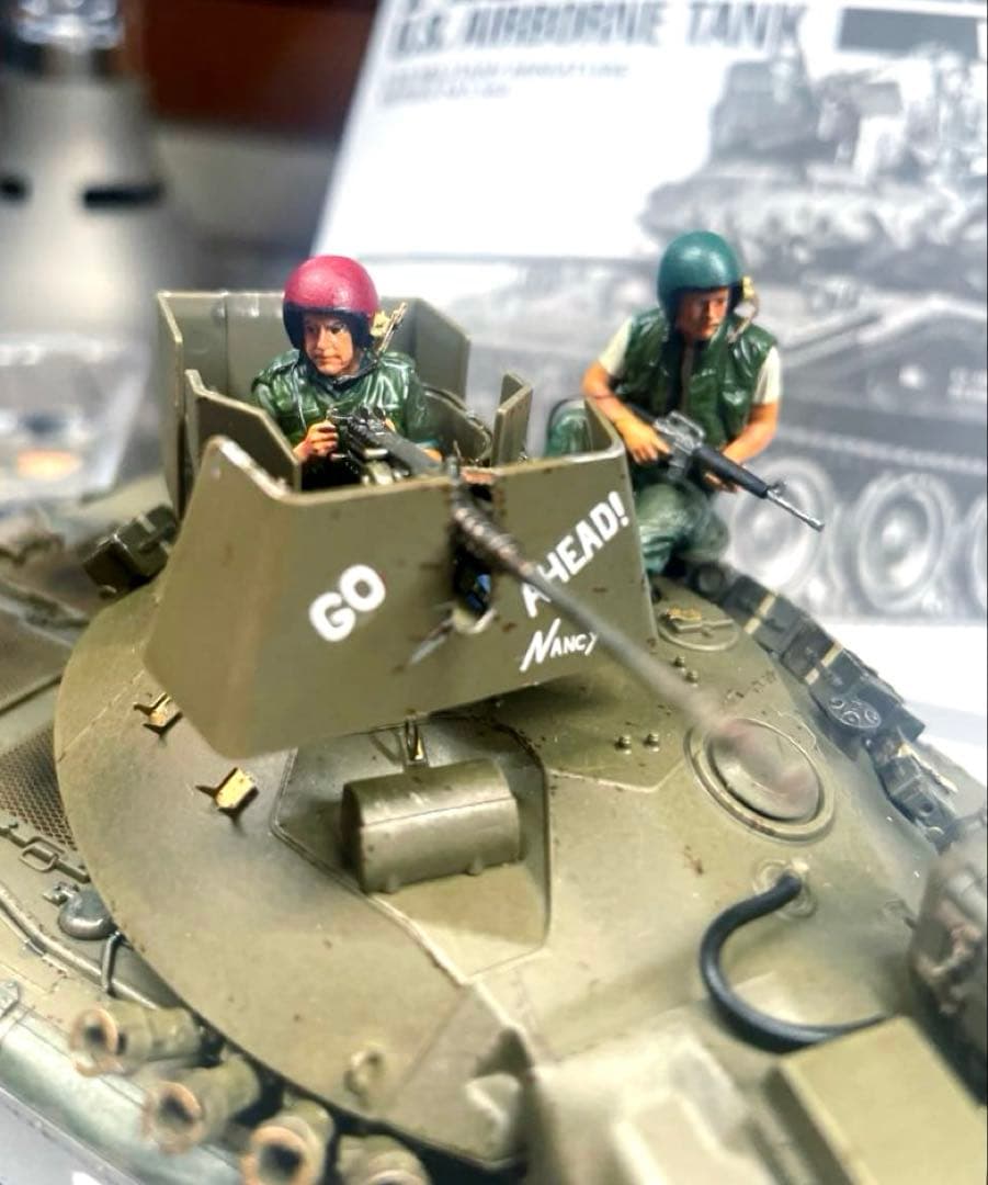 タミヤ1/35M551シェリダン完成模型