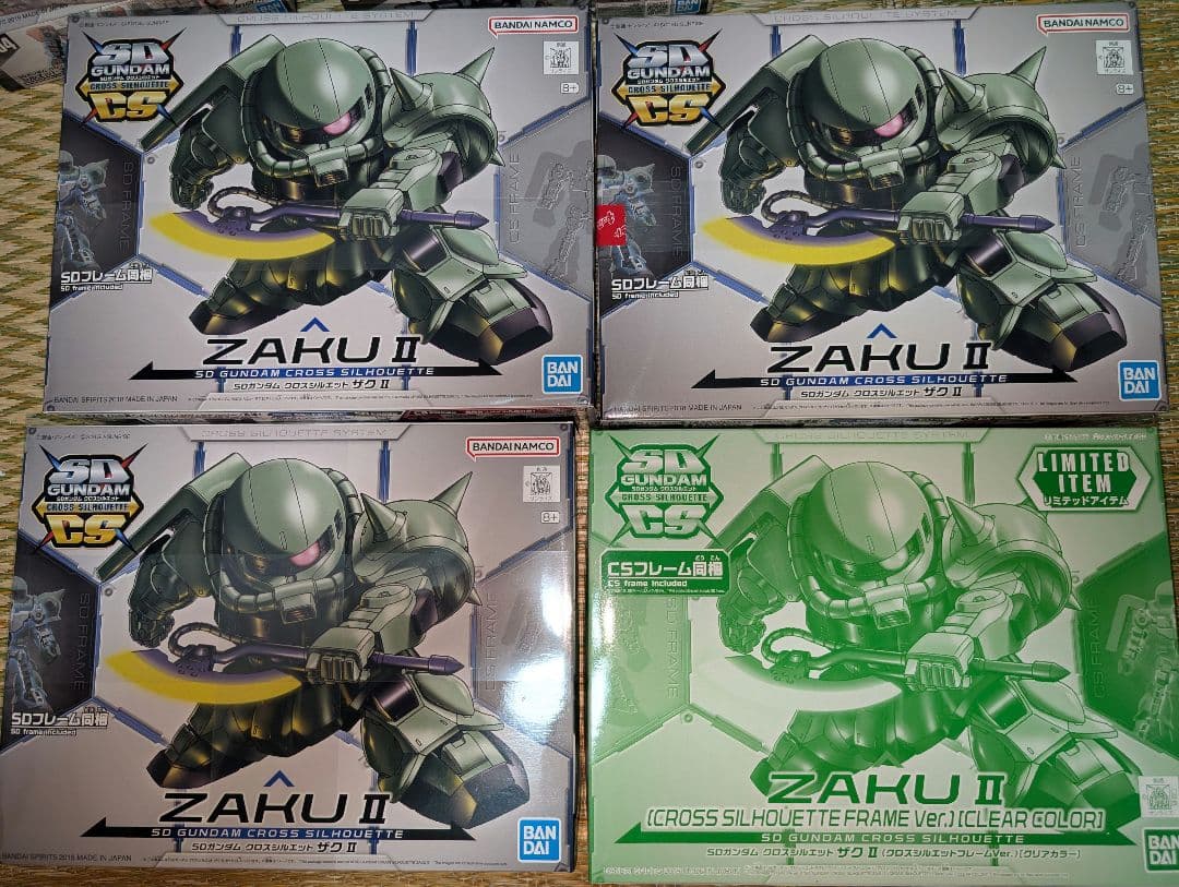 SDガンダム クロスシルエットまとめ売り　陸ガン　ナイチンゲール等　フレームあり