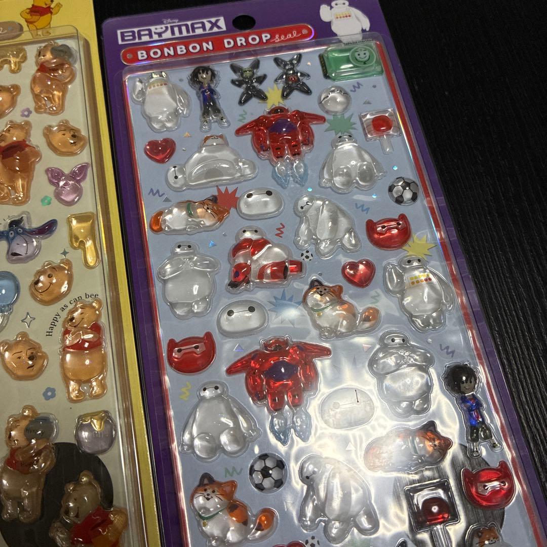 ボンボンドロップシール ディズニー 大人気 5種セット クラシック プリンセス