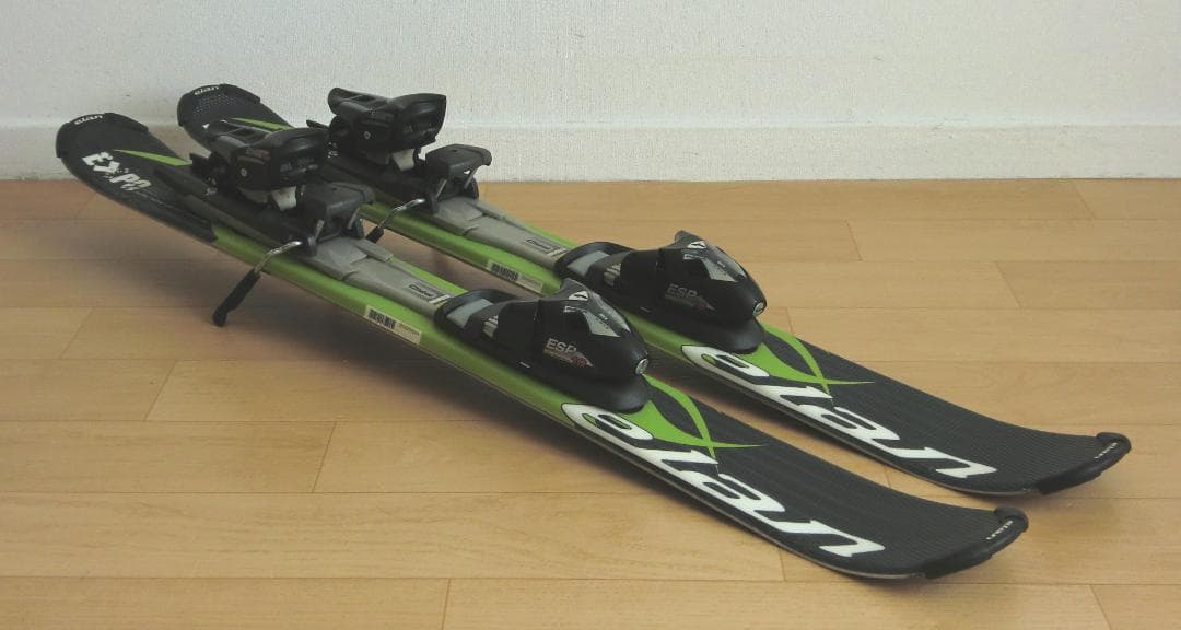 ■■送料無料■ELAN■EXPO■ショートスキー■99㎝■調整ビン付■メンテ付■