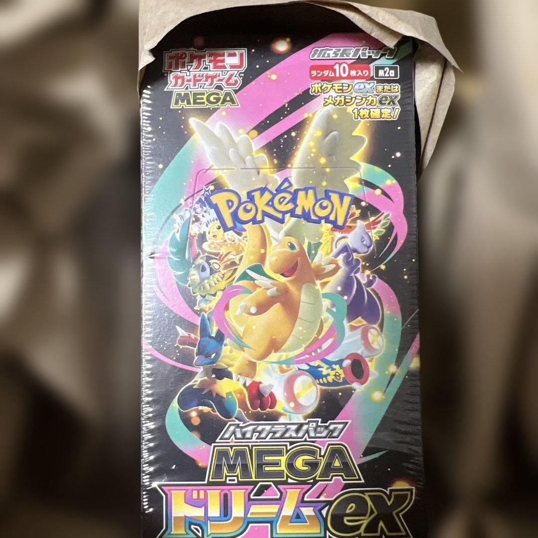 BOX ポケモンカード MEGAドリームex 10パック入り