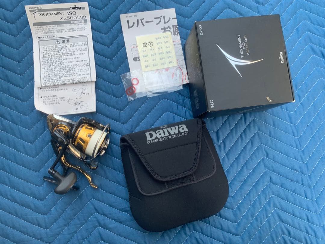 Daiwa ISO 2500 と釣竿Daiwa VIP ISO セット販売