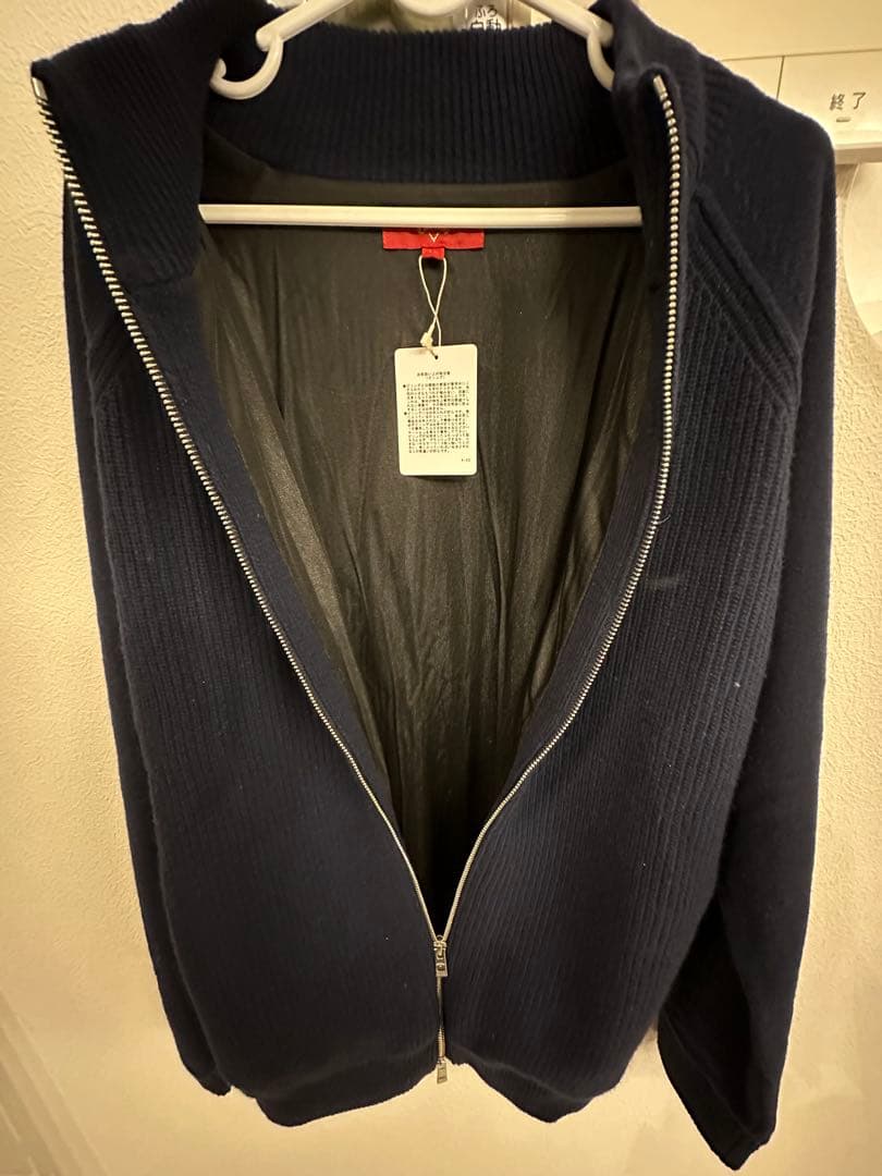 新品未使用　キャロウェイ　レッドレーベル　ニットセーター　LL ネイビー