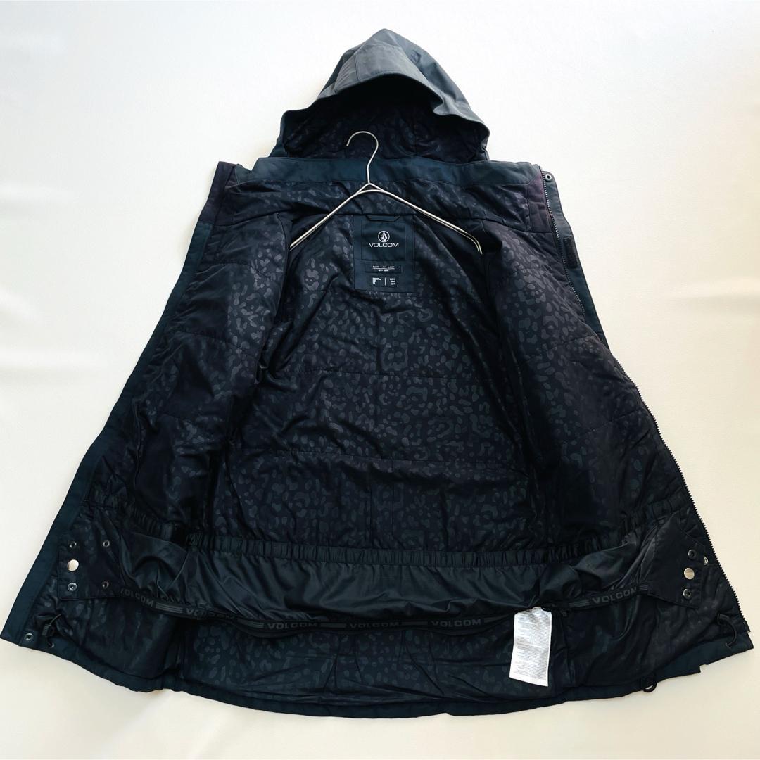 6695 ボルコム　ジャケット　レディース　袖ロゴ　スノボウェア　中綿入り