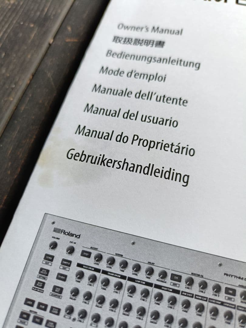 Roland TR-1000 ドラムマシン