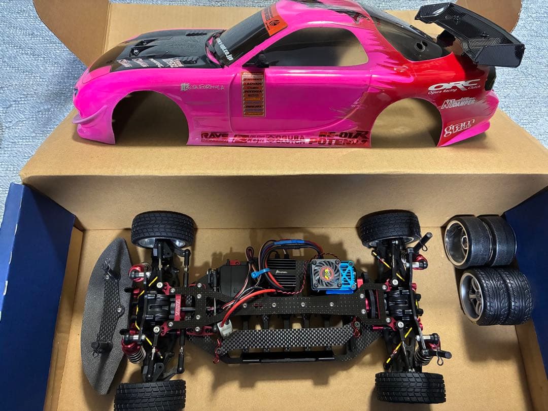 スバル インプレッサ WRC 等の電動カー ４台セット