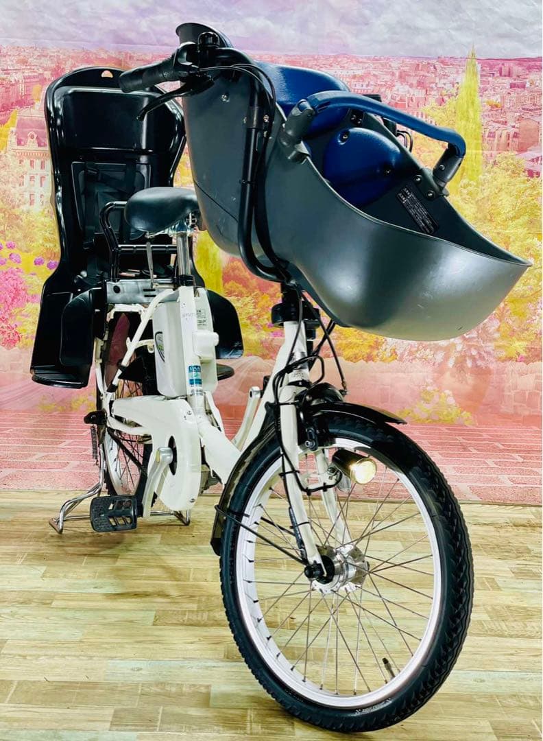 K2660 [大容量13.2]電動自転車パナソニック子供乗せ 20インチ