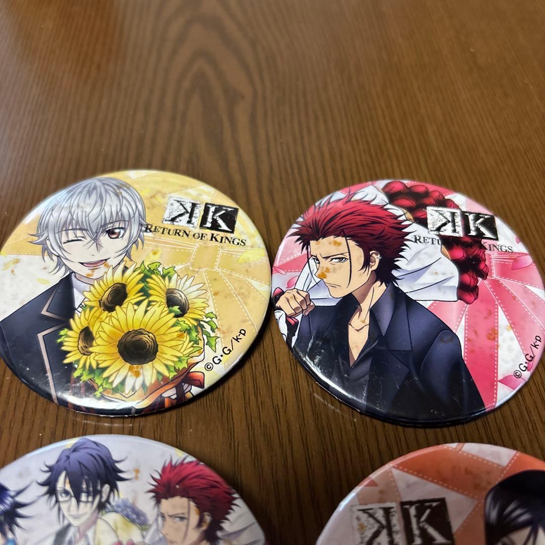 アニメK 検定　缶バッジ8種セット