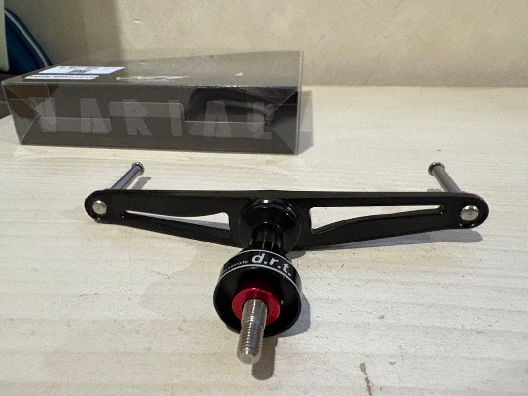 ★☆バリアル ダブル ハンドル スピン110mm DRT ブラック シマノ用